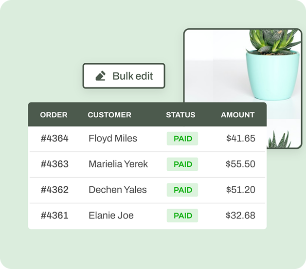 HyperClicks UI showing an orders dashboard